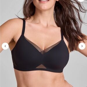 Honeylove CrossOver Contour Bra Black XL
